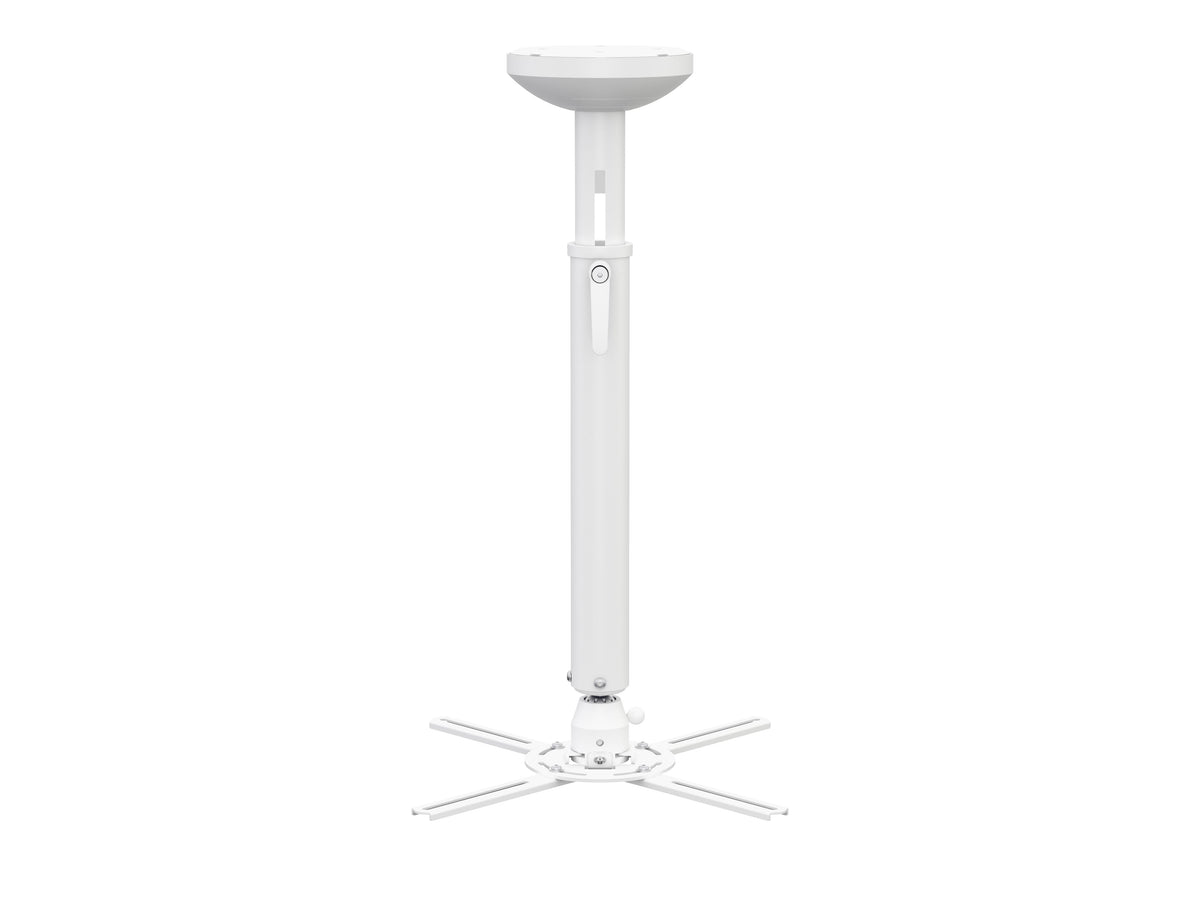 Multibrackets Projector Ceiling Mount HD 345–2250mm 30kg – White | 7340234812080 Projector Mount Multibrackets