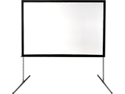Multibrackets Quick Fold Projection Screen 180" 16:9 Matte White – Portable Black Frame | 7350073731930 Quick Fold Projection Screen Multibrackets