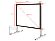 Multibrackets Quick Fold Projection Screen 250" 16:9 Matte White | 7350073731954 Quick Fold Projection Screen Multibrackets