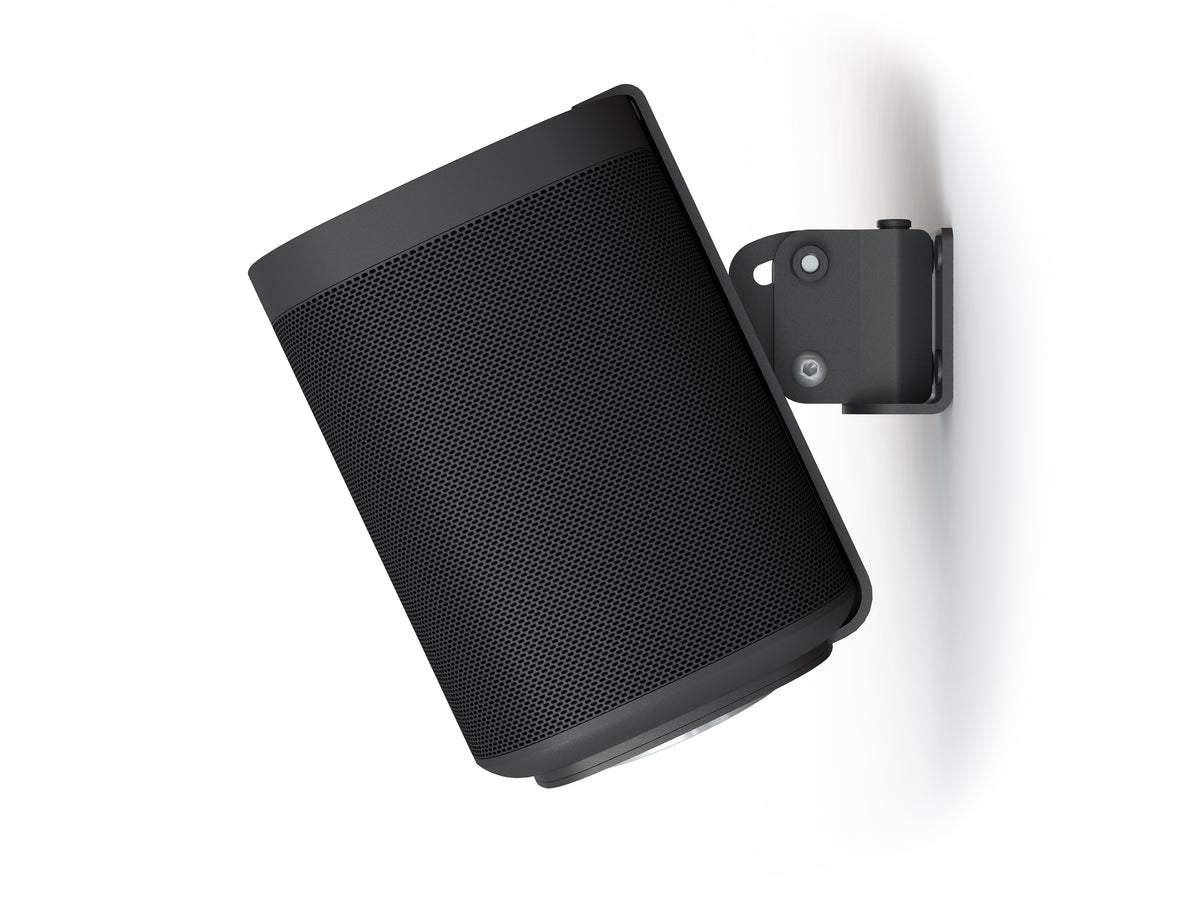 Multibrackets Tilt & Rotate Wall Mount for Sonos One, One SL & Play:1 – Black | 7350105215421 Speaker Mount Multibrackets
