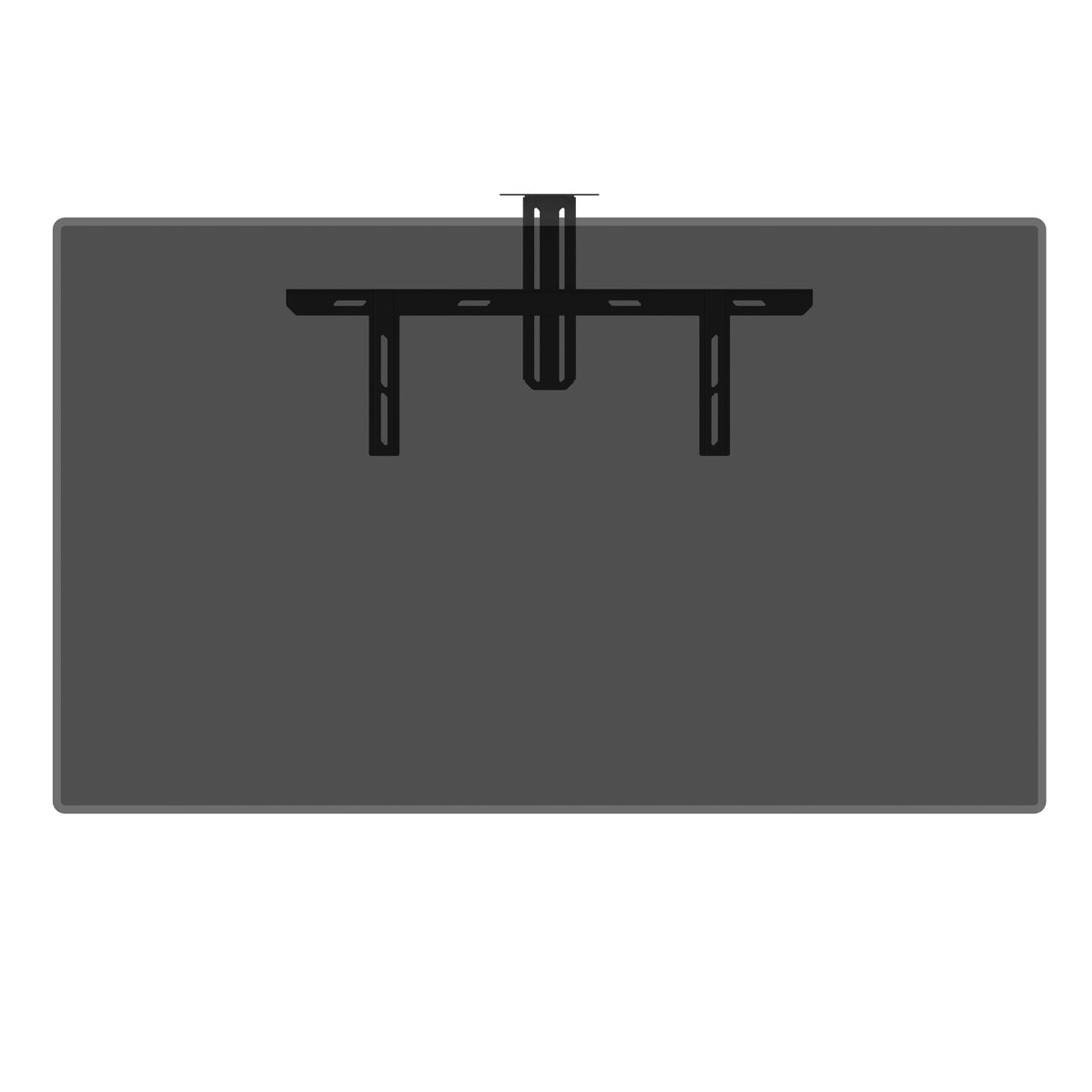 Multibrackets Universal Camera Holder for 55–110" Displays – Black | 7350073737901 Speaker Mount Multibrackets