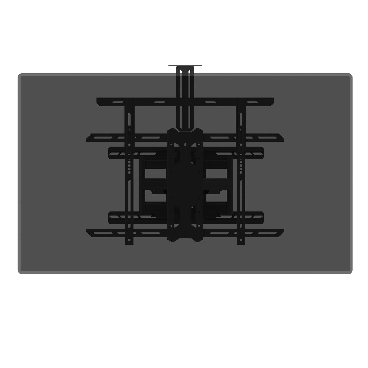 Multibrackets Universal Camera Holder for 55–110" Displays – Black | 7350073737901 Speaker Mount Multibrackets