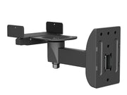 Multibrackets Universal Speaker Wall Mount Max 15kg – Black | 7350105217876 Speaker Mount Multibrackets