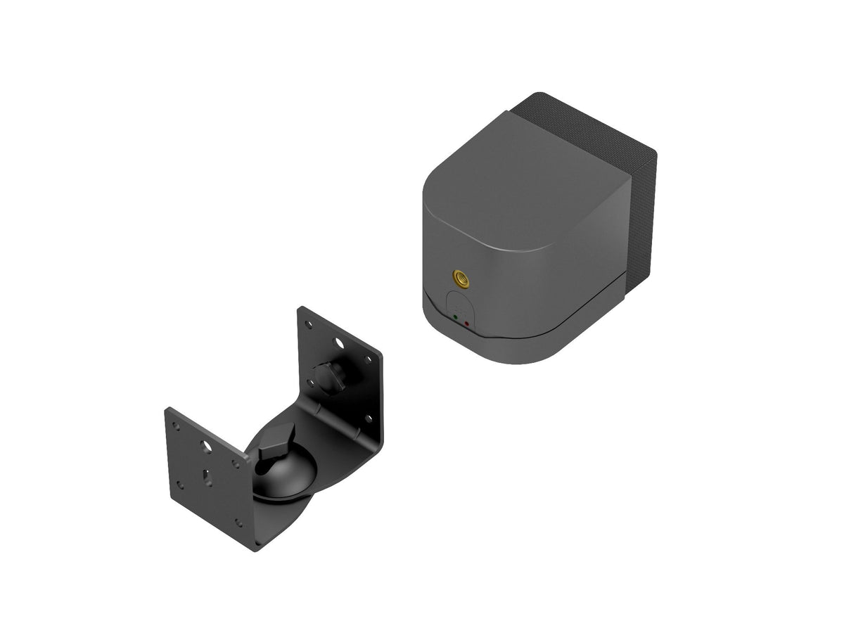 Multibrackets Universal Speaker Wall & Ceiling Mount – Black | 7350022739772 Speaker Mount Multibrackets