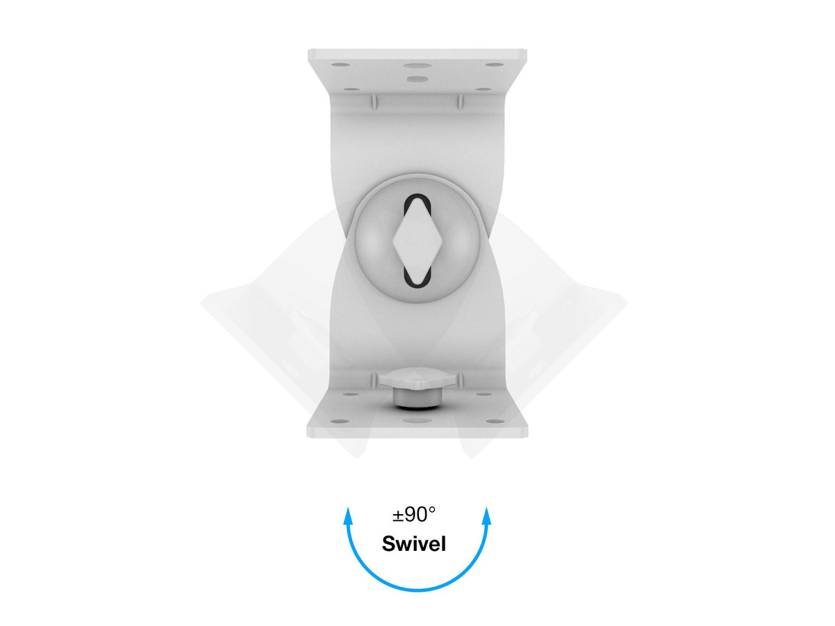 Multibrackets Universal Speaker Wall & Ceiling Mount – White | 7350022739765 Speaker Mount Multibrackets