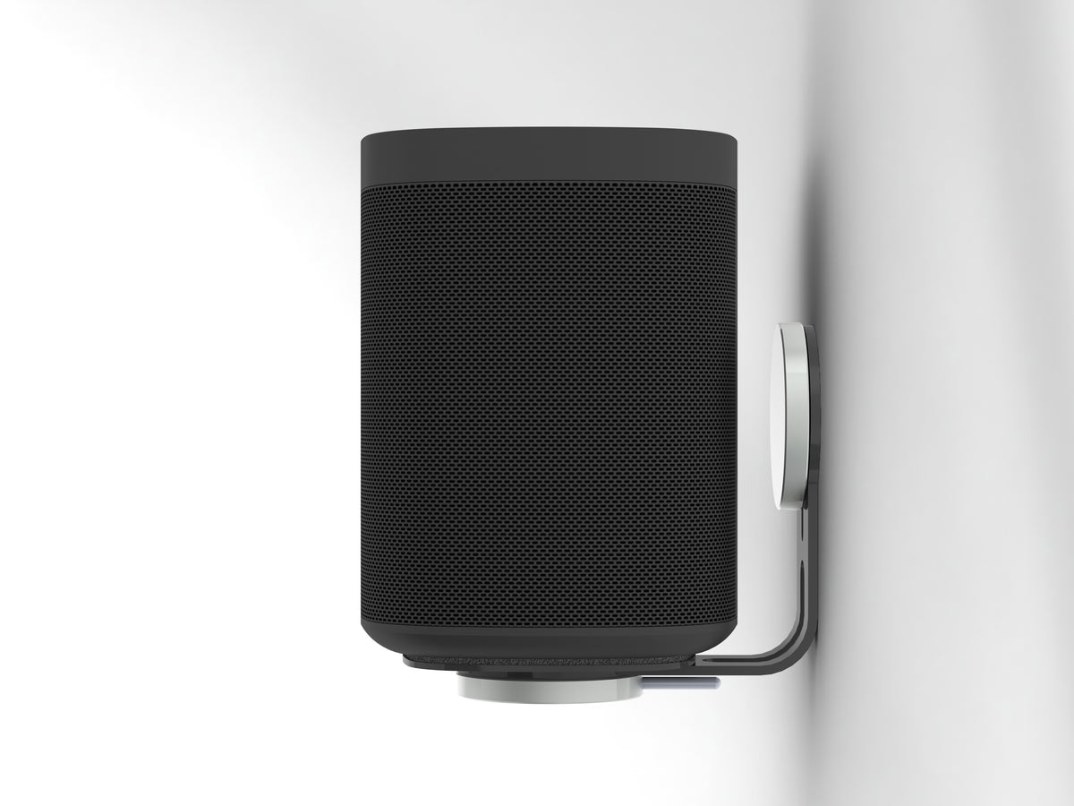 Multibrackets Wall Mount for Sonos One, One SL & Play:1 – Black | 7350105211805 Speaker Mount Multibrackets