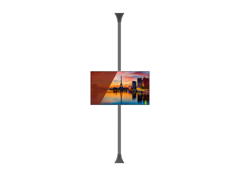 Multibrackets 40" - 65" Up to 3m Floor to Ceiling Mount Pro Multibrackets Floor to Ceiling Display Mount Multibrackets