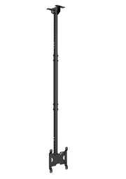 Multibrackets M Public Ceiling Mount Small Single for 10"-43" Screens – Black | 7350022735453 Ceiling Mount Bracket Multibrackets