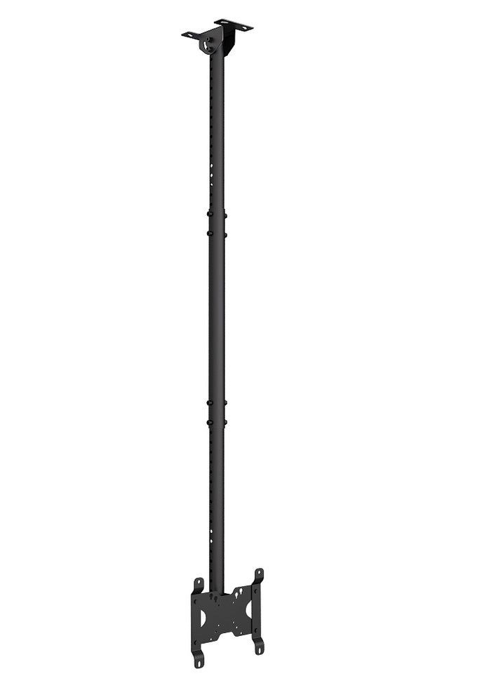 Multibrackets M Public Ceiling Mount Small Single for 10"-43" Screens – Black | 7350022735453 Ceiling Mount Bracket Multibrackets