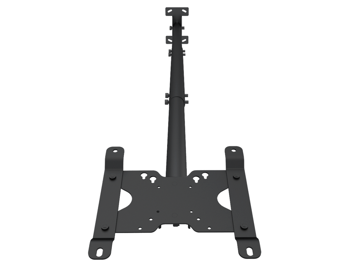 Multibrackets M Public Ceiling Mount Small Single for 10"-43" Screens – Black | 7350022735453 Ceiling Mount Bracket Multibrackets