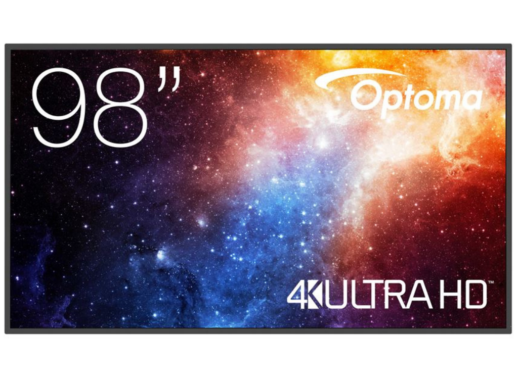Optoma N3981K N-Series 98" 4K Ultra HD Professional Digital Signage Display Digital Signage Display Optoma