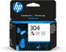 HP 304 Tri-Color Original Ink Cartridge