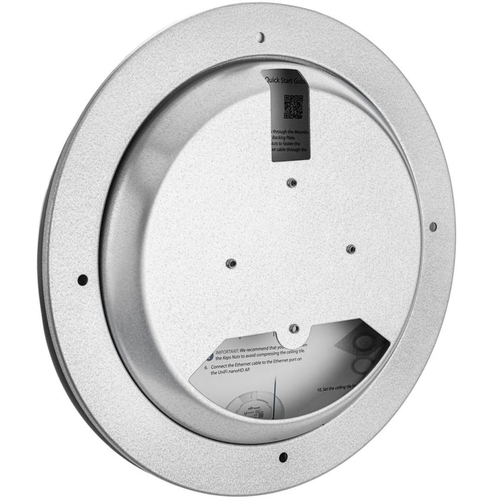 Ubiquiti nanoHD Recessed Ceiling Mount 3-Pack WLAN Access Point Mount | NANOHD-RCM-3 Wireless Access Point Accessories Ubiquiti