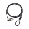 Targus DEFCON CL 2.1m Laptop Security Cable Lock with 4-Digit Combination | PA410E