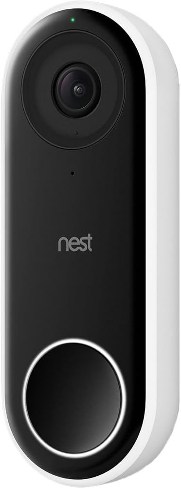 Nest Hello Video Intercom System Black 3 MP - NC5100GB