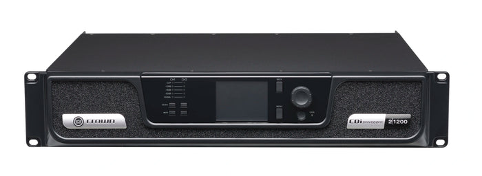 Crown CDi 2|1200 2-Channel 1200W Power Amplifier with DSP & Network Control | NCDI2X12-U-UK Audio Amplifier Crown