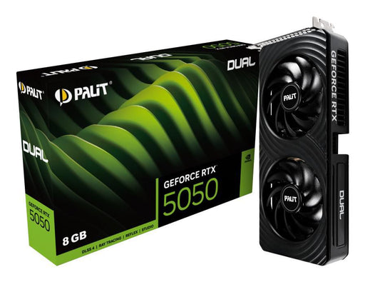 Palit GeForce RTX 5050 Dual 8GB GDDR6 Graphics Card | NE65050019P1-GB2070D Palit Graphics Card Palit