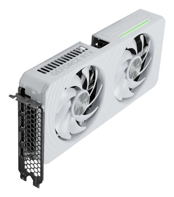 Palit GeForce RTX 5060 Ti White OC 8GB GDDR7 Graphics Card | NE7506TU19P1-GB2062M Palit Graphics Card Palit