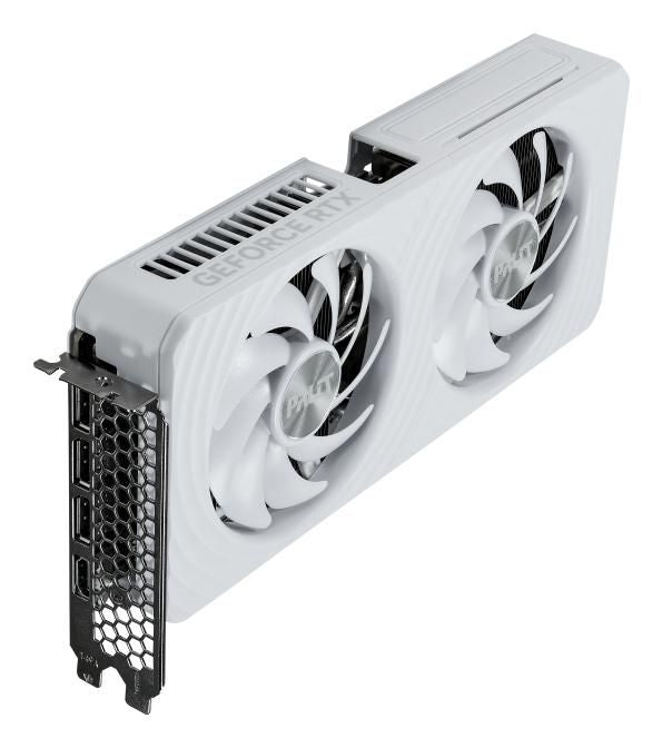Palit GeForce RTX 5060 Ti White OC 8GB GDDR7 Graphics Card | NE7506TU19P1-GB2062M Palit Graphics Card Palit