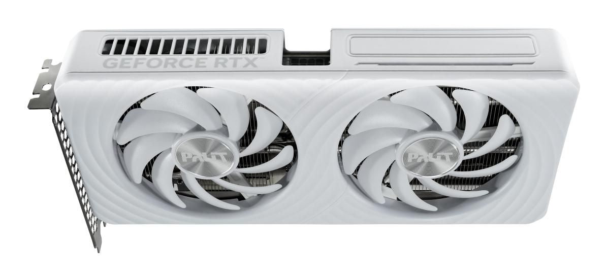 Palit GeForce RTX 5060 Ti White OC 8GB GDDR7 Graphics Card | NE7506TU19P1-GB2062M Palit Graphics Card Palit