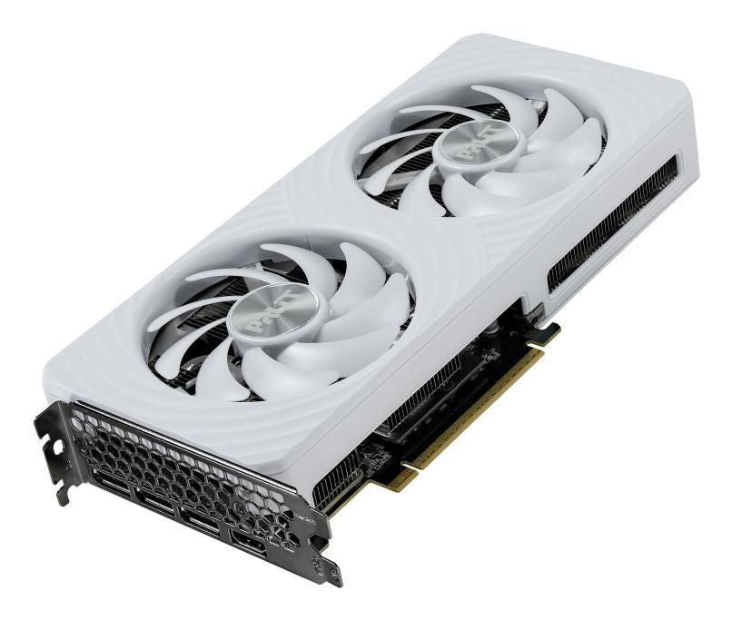 Palit GeForce RTX 5060 Ti White OC 8GB GDDR7 Graphics Card | NE7506TU19P1-GB2062M Palit Graphics Card Palit