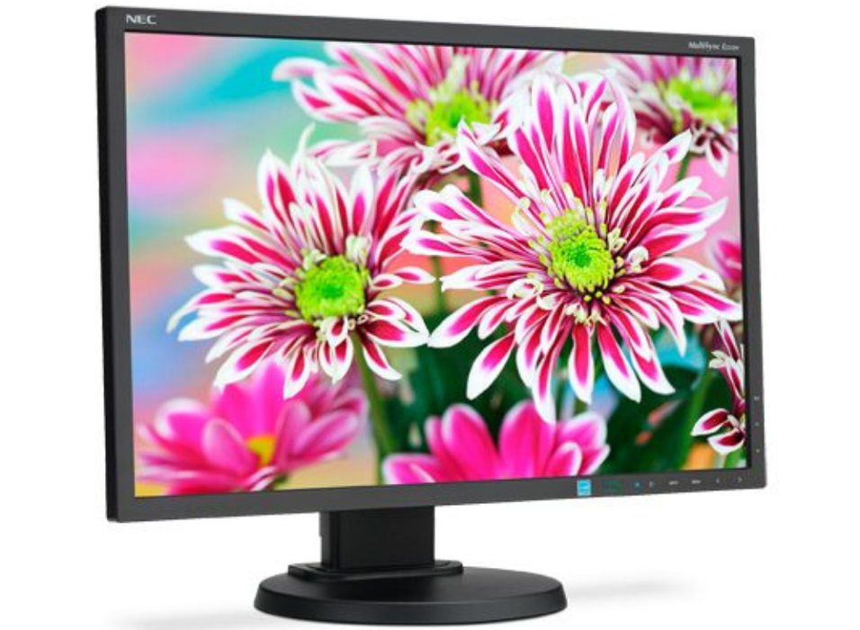 NEC E223W-BK 22" 5ms TN Panel Led Backlit Widescreen Desktop Monitor