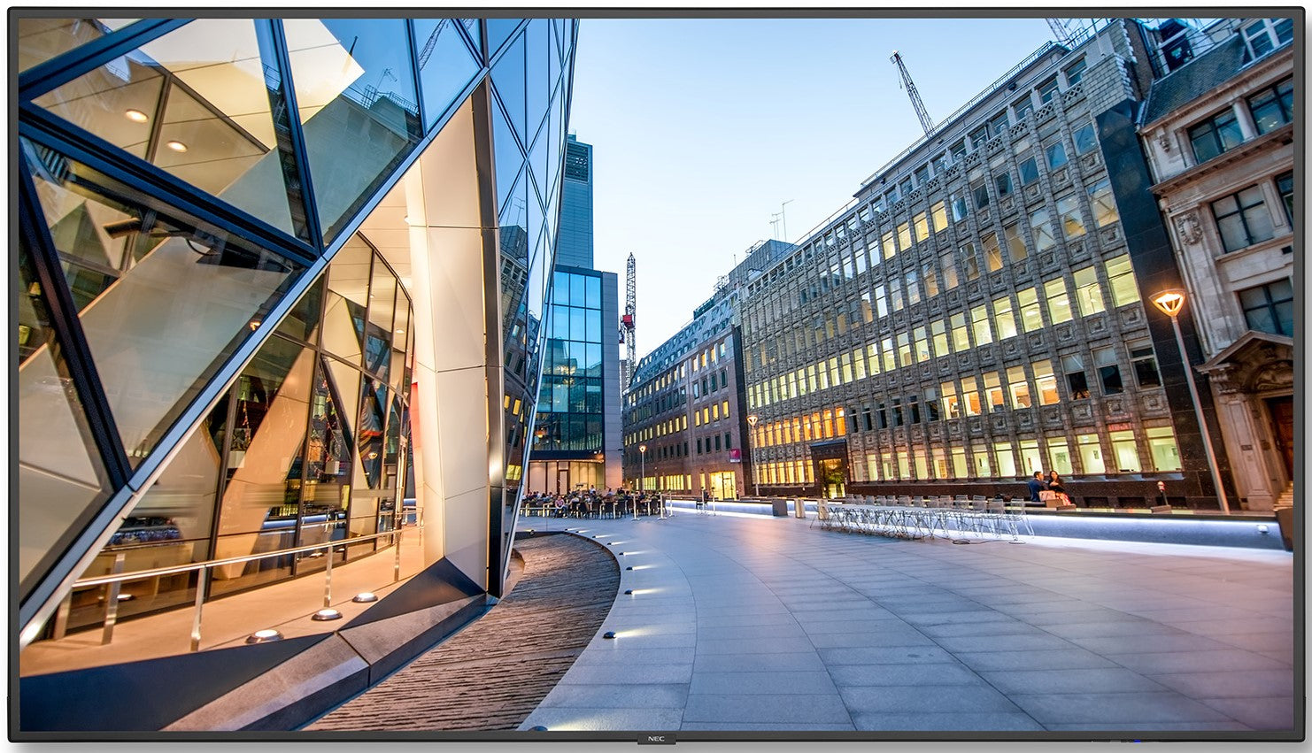 NEC C750Q 75" C-series 4K Large Format Display Digital Signage Display NEC