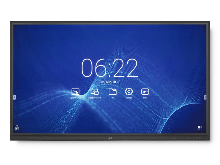 NEC MultiSync® CB651Q-2 | 60005410 65" Infrared Touch Collaboration Display Interactive Touchscreen Display NEC