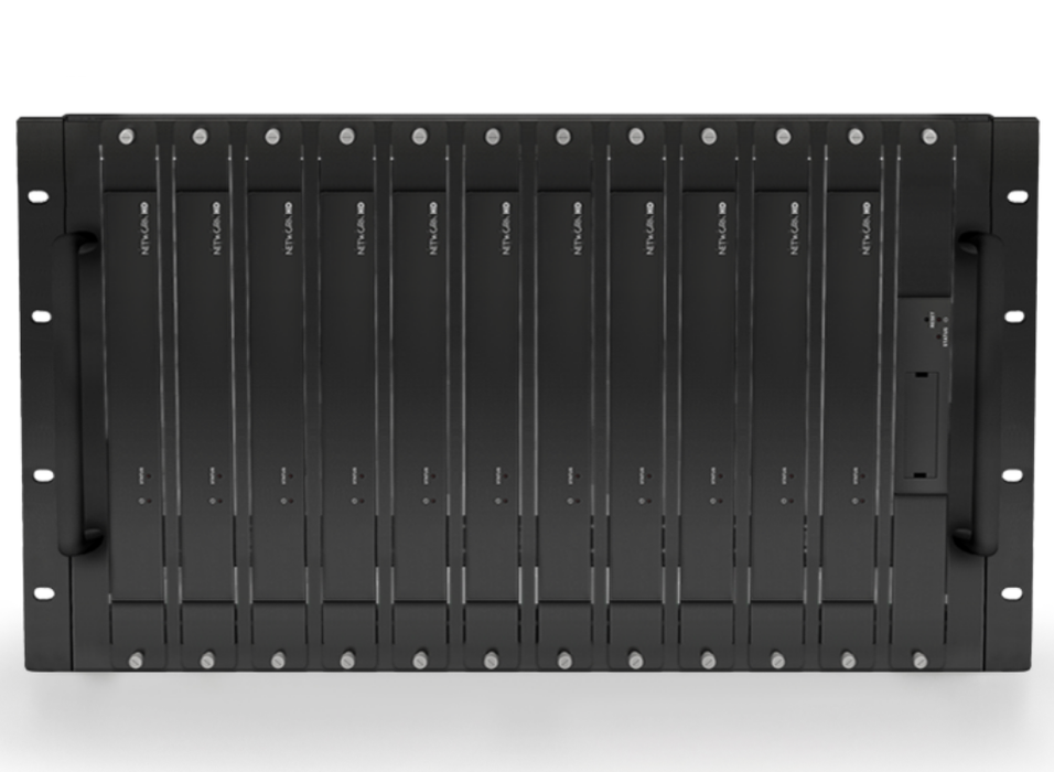 WyreStorm 6U/12 Slot Rack Mount for NetworkHD™ 100/250/400/500/600 Series | NHD-000-RACK4 WyreStorm Rack Accessories WyreStorm