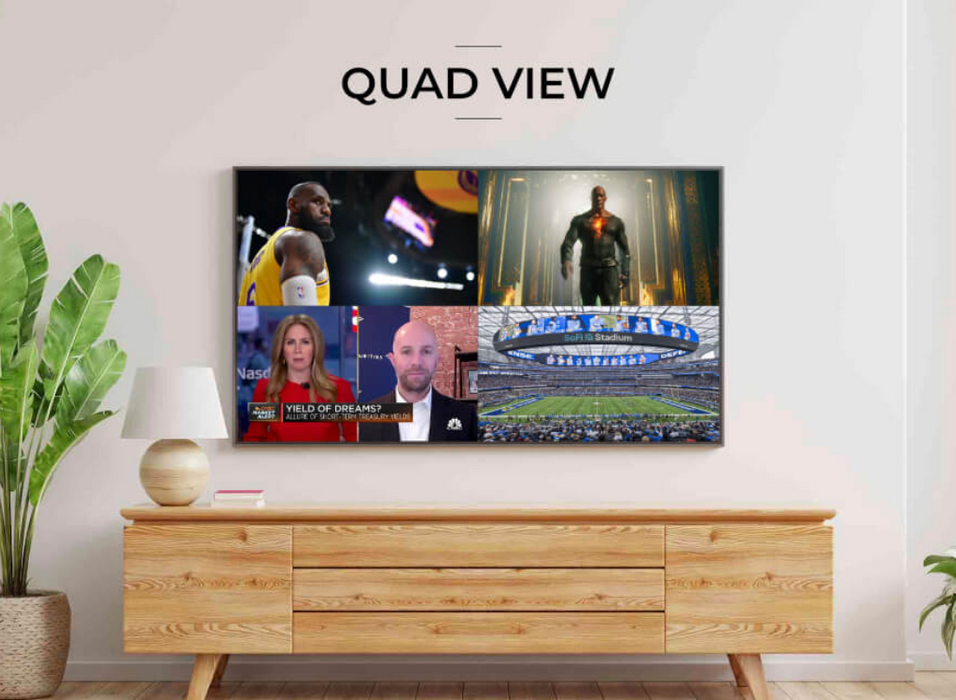 WyreStorm NetworkHD™ 4-Input 4K60 Multiview Switcher | NHD-0401-MV Matrix Switcher WyreStorm