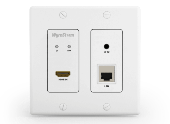 WyreStorm NetworkHD 100 Series 4K30 4:2:0 H.265/H.265 In-Wall Encoder | NHD-120-IW-TX Video Encoder WyreStorm