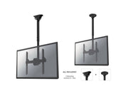 Neomounts 32" - 60" Screen Ceiling Mounts with 56-91 cm | NM-C440BLACK Ceiling Mount Bracket NeoMounts