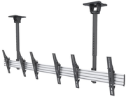 Neomounts NMPRO-CMB3 Triple Ceiling Menu Board Mount 32″–65″, 114 cm Pole Ceiling Mount Bracket NeoMounts