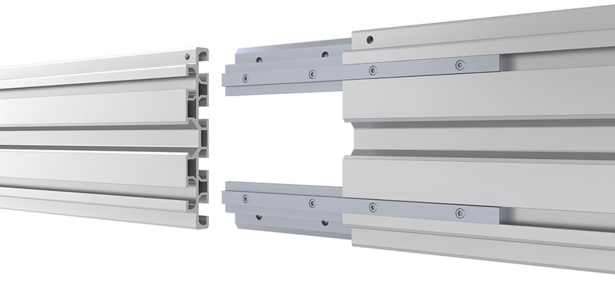 Neomounts NMPRO-CMB3 Triple Ceiling Menu Board Mount 32″–65″, 114 cm Pole Ceiling Mount Bracket NeoMounts
