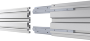 Neomounts NMPRO-CMB3 Triple Ceiling Menu Board Mount 32″–65″, 114 cm Pole Ceiling Mount Bracket NeoMounts