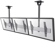 Neomounts NMPRO-CMB3 Triple Ceiling Menu Board Mount 32″–65″, 114 cm Pole Ceiling Mount Bracket NeoMounts
