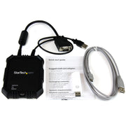 StarTech NOTECONS02X KVM Switch Black Switches Startech