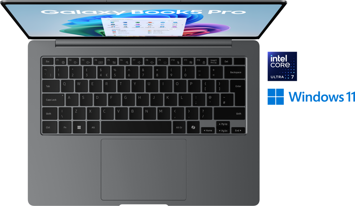 Samsung Galaxy Book5 Pro 14" Core Ultra 7 32GB Ram 512GB SSD Laptop Samsung Laptop Samsung