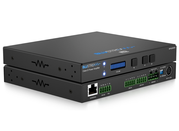 BluStream NPA20ANA Analogue Audio Networked Power Amplifier Audio Amplifier BluStream