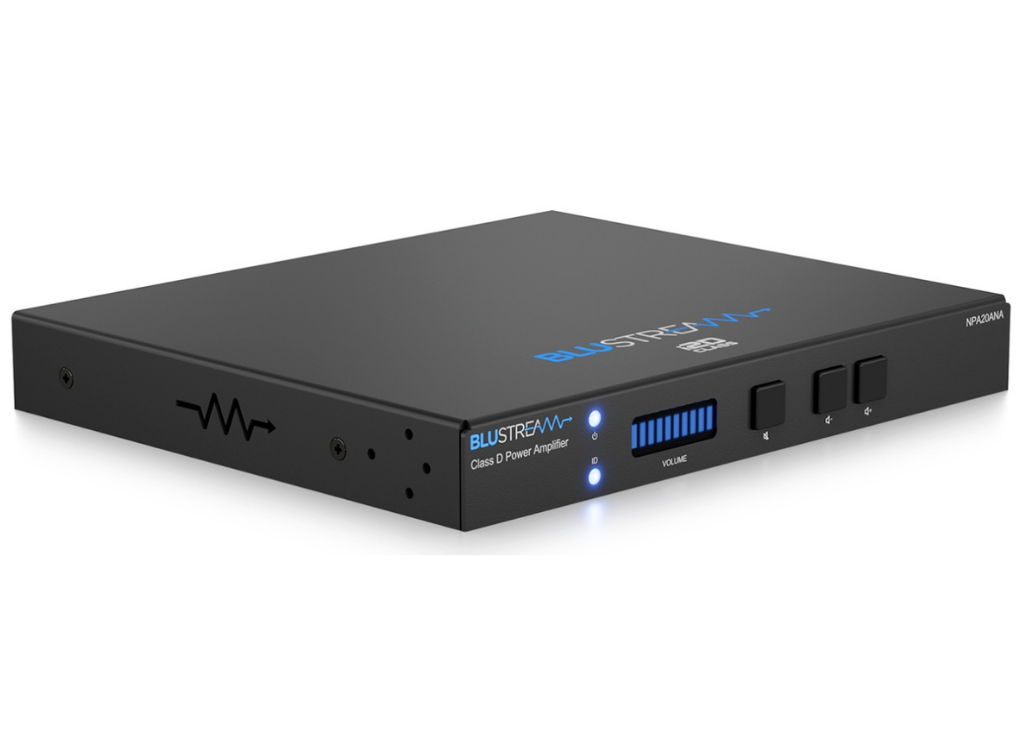 BluStream NPA20ANA Analogue Audio Networked Power Amplifier Audio Amplifier BluStream