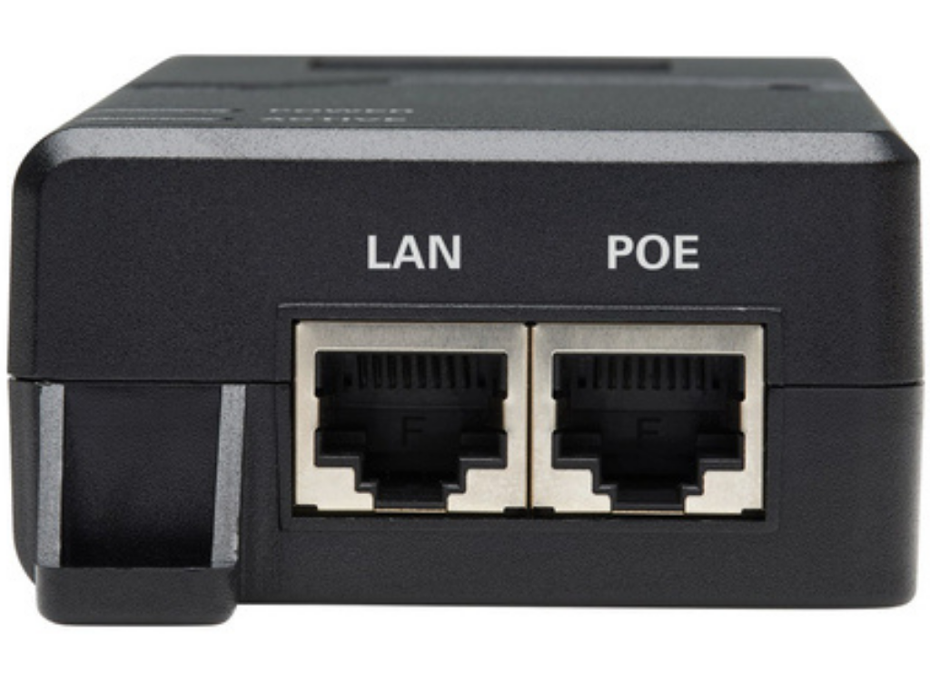Tripp Lite Gigabit PoE+ Midspan Active Injector | NPOE-30W-1G-INT Adapter / Converter Tripp Lite