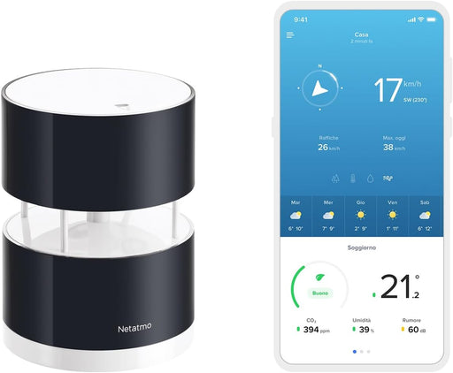Netatmo Wireless Wind Gauge Smart Home Environmental Sensor - NWA01-WW Smart Home Device Netatmo