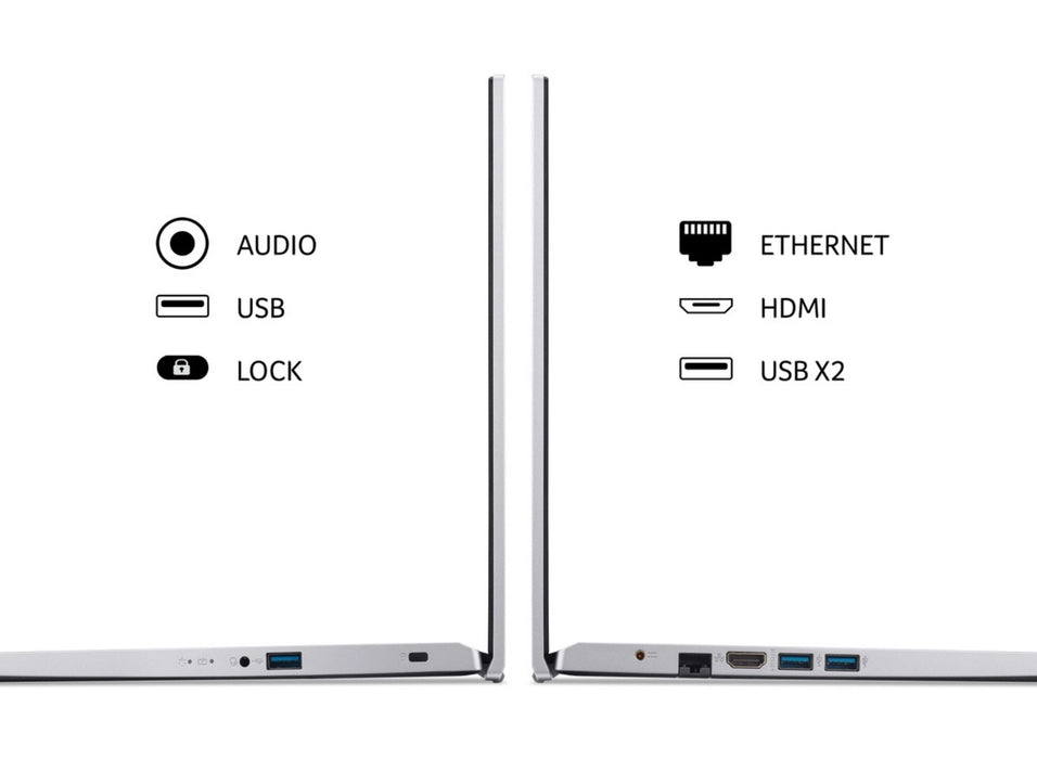 Acer Aspire 3 A315-59 15.6" Core i5-1235U 16GB Ram 512GB SSD Traditional Notebook Acer Laptops Acer