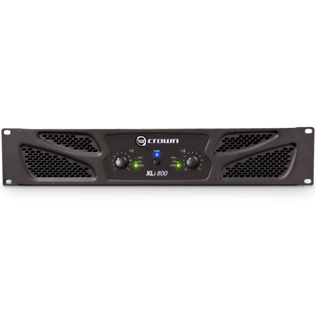 Crown XLi 800 Two-Channel 300W @ 4Ω Power Amplifier | NXLI800-34-UK Audio Amplifier Crown