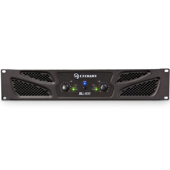 Crown XLi 800 Two-Channel 300W @ 4Ω Power Amplifier | NXLI800-34-UK Audio Amplifier Crown