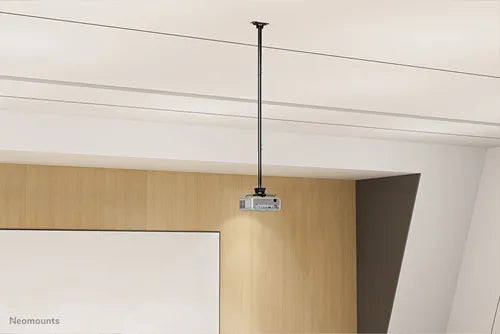 NeoMounts ACL25-500BL Extension Pole Projector Ceiling Mount - 89cm Projector Mount NeoMounts