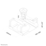 NeoMounts BEAMER-C300 Projector Ceiling Mount Projector Mount NeoMounts