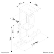Neomounts CPU-D075BLACK/LK Cpu Holder Mounting Accessory NeoMounts