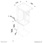 Neomounts CPU-D075BLACK Cpu Holder Mounting Accessory NeoMounts