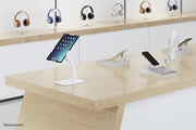 NeoMounts DS15-625WH1 Countertop Tablet Holder Tablet Mount NeoMounts